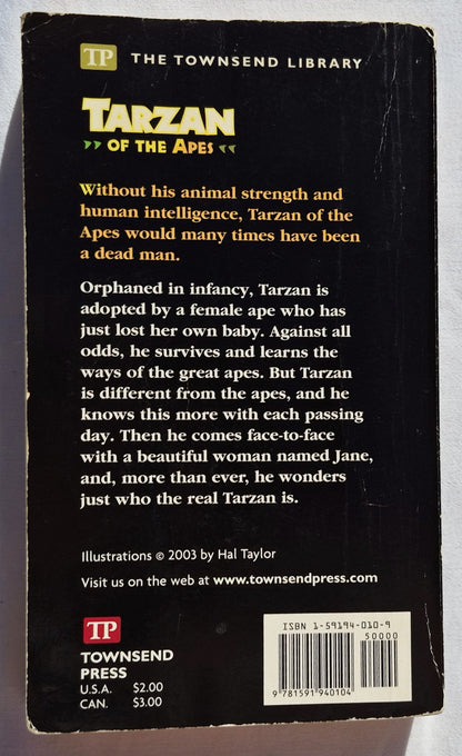 Tarzan bei den Affen von Edgar Rice Burroughs (Gut, 2003, Taschenbuch, 311 Seiten, Townsend Press)
