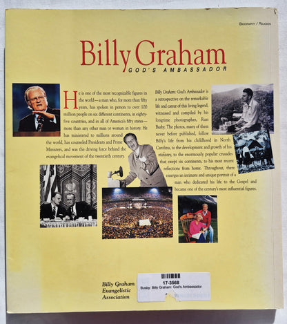 Billy Graham: God's Ambassador von Russ Busby (Sehr gut, 1999, Paperback, 278 Seiten, Tehabi Books)