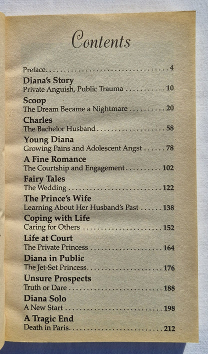 Prinzessin Diana: Ihr Leben 1961-1997 von Richard Buskin (Sehr gut, 1997, Pbk, 224 Seiten, Publications International)