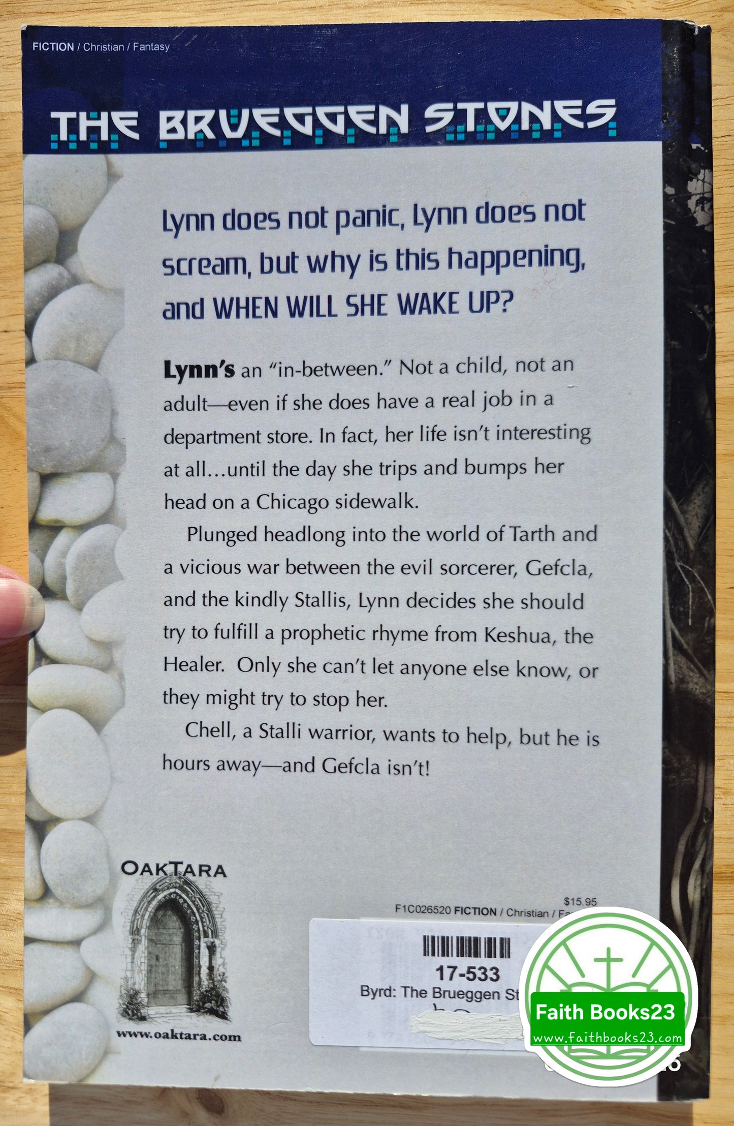 The Brueggen Stones de S.G. Byrd (serie Tarth n.º 1, nuevo, 2007, rústica, 164 páginas, OakTara)
