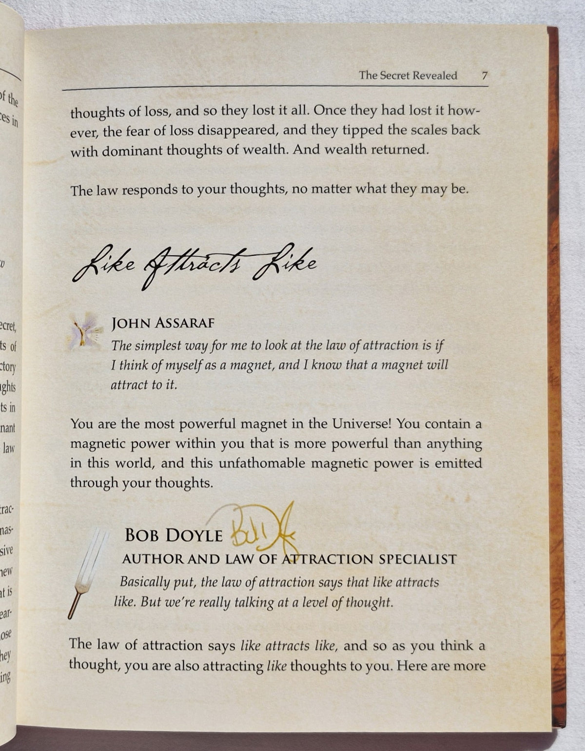 The Secret by Rhonda Byrne (Very good, 2006, HC, 198 pages, Atria Books)