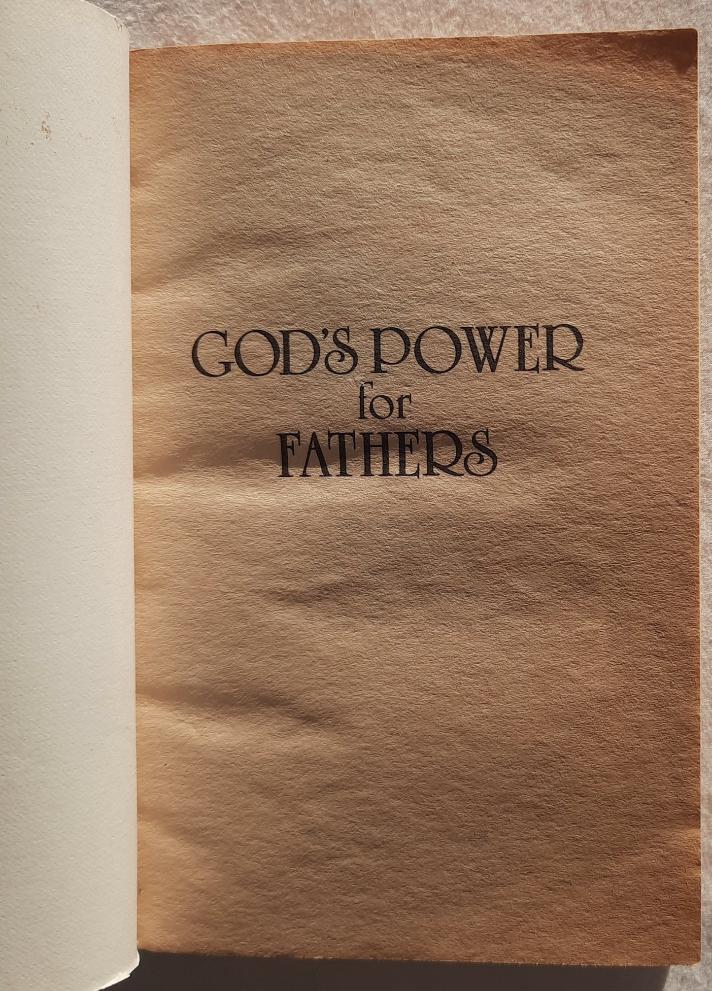 God's Power for Fathers by C & D International (Good, 1989, PBk, 288 pages, C & D International)