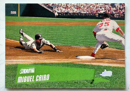 TOPPS 2000 Stadium Club Miguel Cairo Tampa Bay Devil Rays #131 Baseballkarte TOPPS
