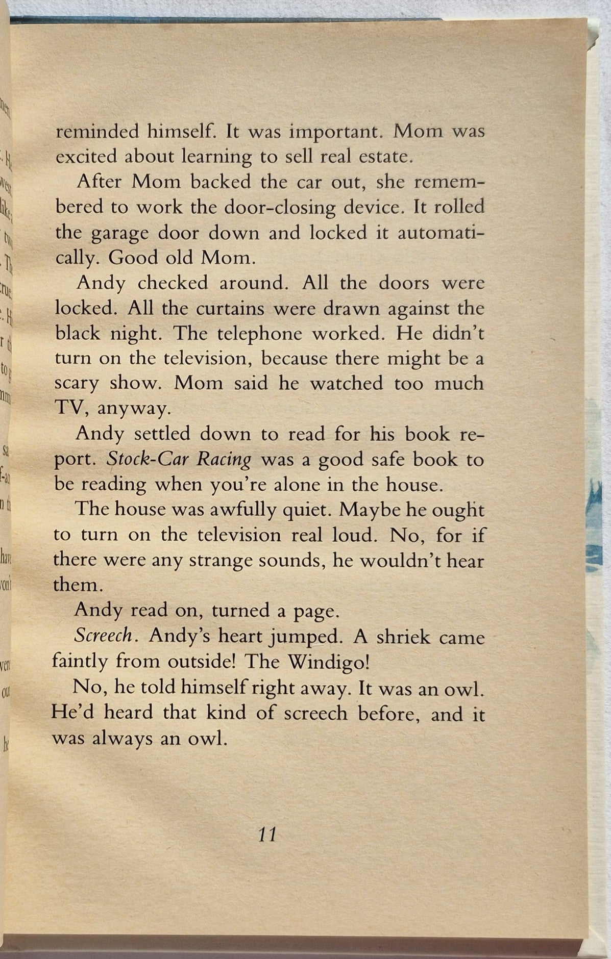 The Night the Monster Came von Mary Calhoun (Sehr gut, 1982, HC, 62 Seiten, Weekly Reader Books)