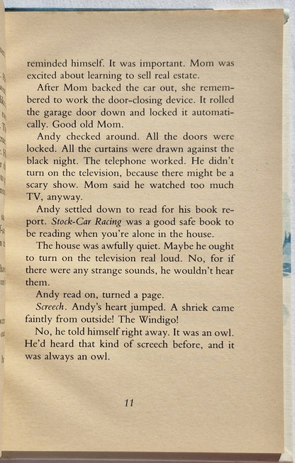 The Night the Monster Came von Mary Calhoun (Sehr gut, 1982, HC, 62 Seiten, Weekly Reader Books)