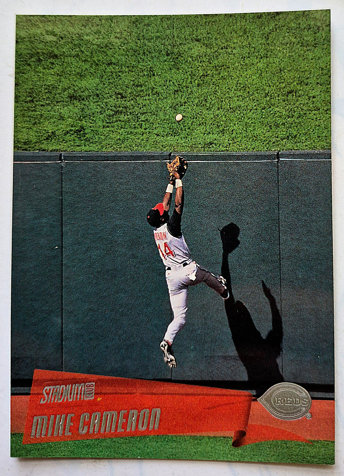 TOPPS 2000 Stadium Club Mike Cameron Cincinnati Reds #161 Baseballkarte TOPPS