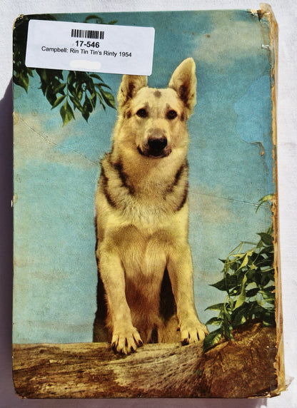 Rin Tin Tin's Rinty by Julie Campbell (Acceptable, 1954, HC, 282 pages, Whitman Publishing)