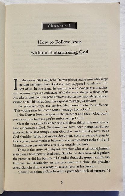 Following Jesus Without Embarrassing God by Tony Campolo (Good, 1997, Pbk, 276 pages, Word Publishing)