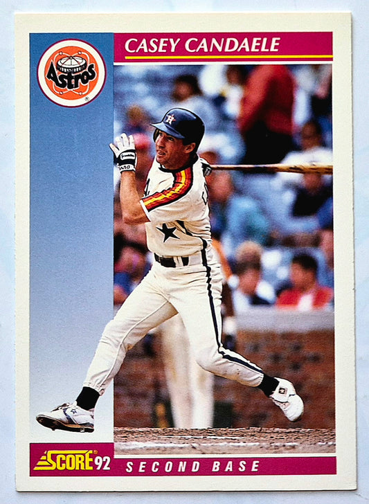 Candaele Casey Houston Astros Second Base #147 1992 Score Baseball Card
