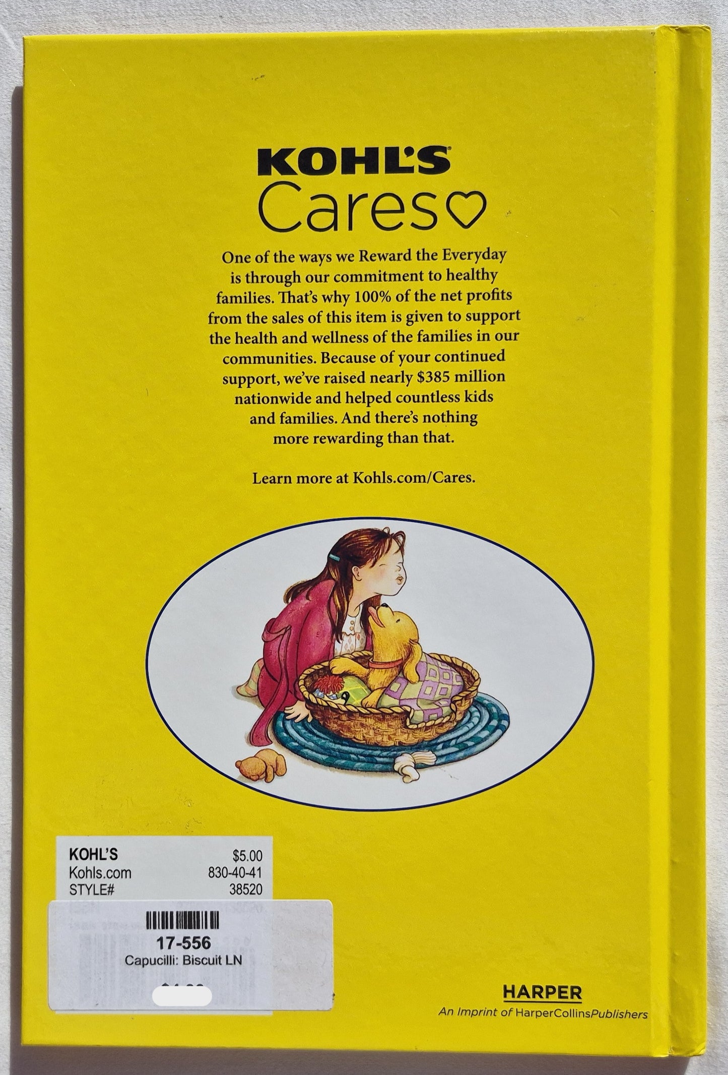 Biscuit por Alyssa Capucilli (Como nuevo, tapa dura, 1997, HarperCollins, 32 páginas)