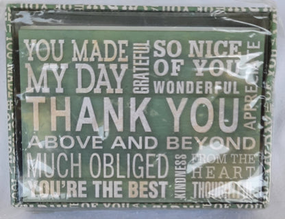 Above and Beyond Thank You Notes (New, 2014, 14 cards/15 envelopes)