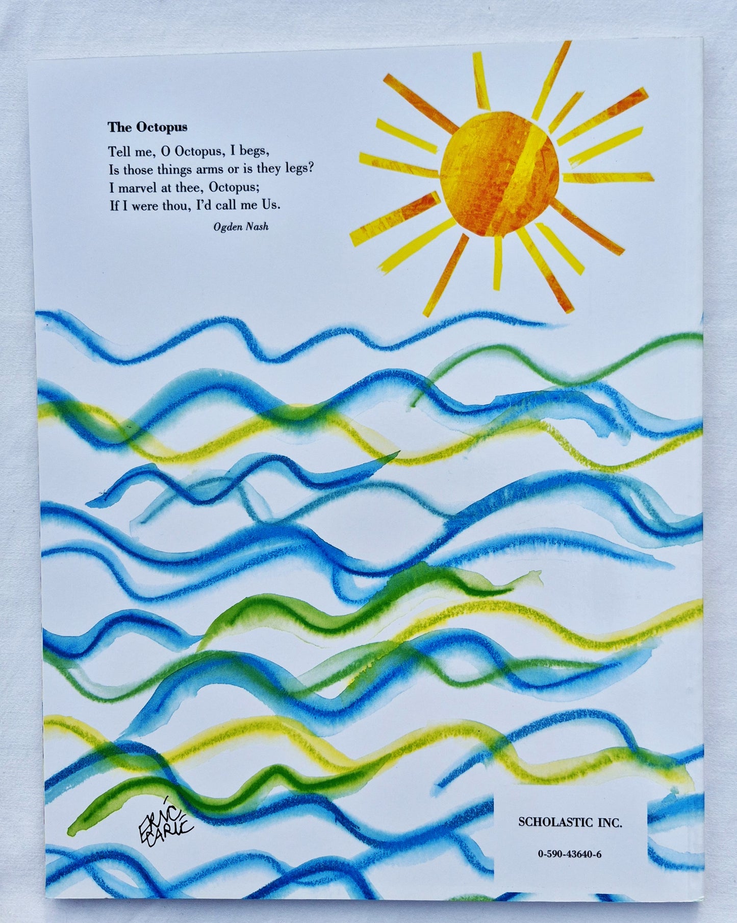 Eric Carles Tiere Tiere von Eric Carle (Neu, 1991, Pbk, 87 Seiten, Scholastic)