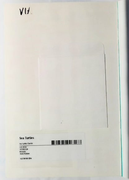 Science Vocabulary Readers: Sea Turtles by Lydia Carlin (Very good, 2008, Pbk, 24 pages, Scholastic)