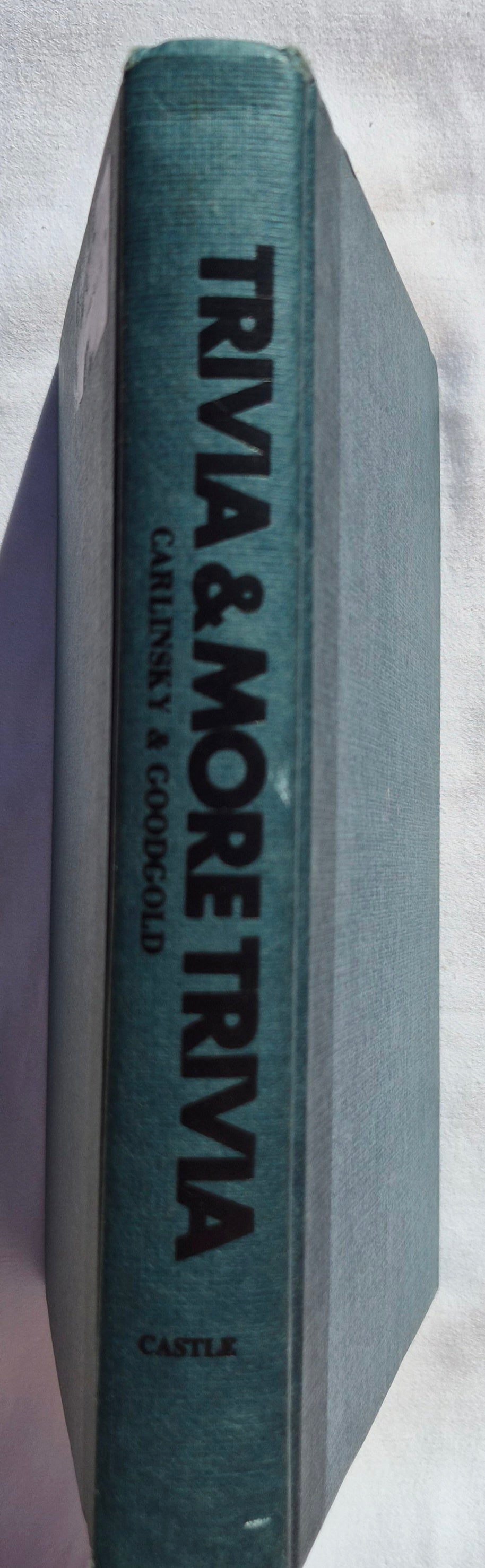 Trivia and More Trivia von Dan Carlinsky; Edwin Goodgold (Sehr gut, 1966, gebunden, 268 Seiten, Castle Books)