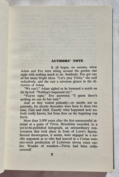 Trivia and More Trivia von Dan Carlinsky; Edwin Goodgold (Sehr gut, 1966, gebunden, 268 Seiten, Castle Books)