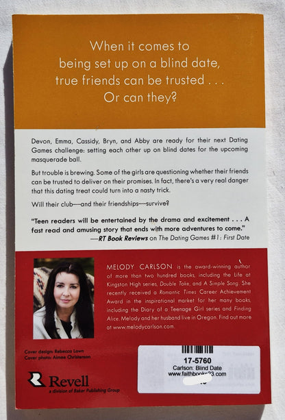 Blind Date von Melody Carlson (The Dating Games #2, Sehr gut, 2014, Pbk, 216 Seiten, Revell)