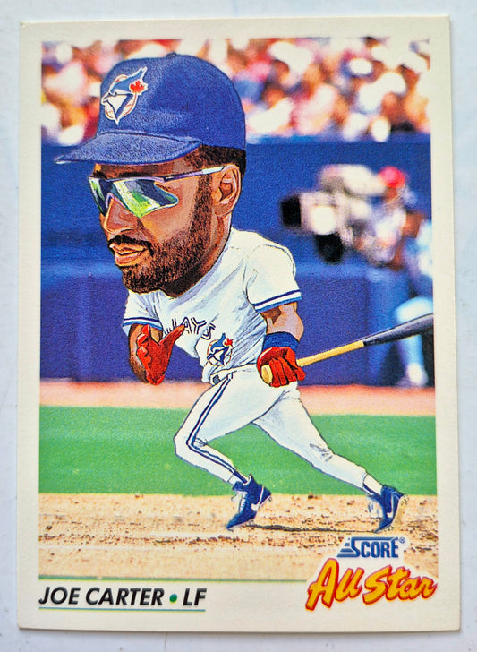 All Star Joe Carter Left Field #435 Score '92 Baseball Card