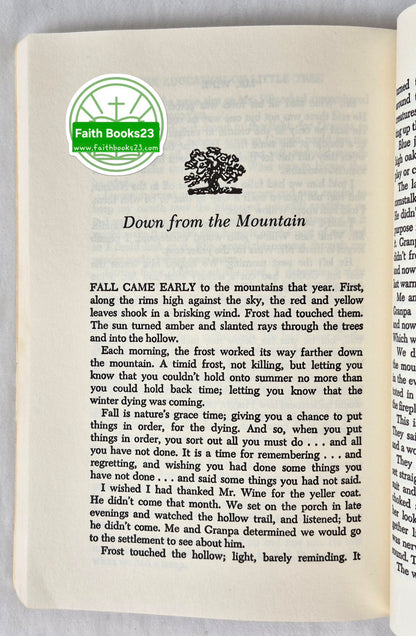The Education of Little Tree von Forrest Carter (Gut, 1991, Taschenbuch, 216 Seiten, University of New Mexico Press)