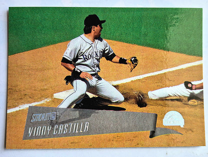Castilla Vinny Colorado Rockies 3rd Base #47 Topps Stadium Club 2000 Baseball Card
