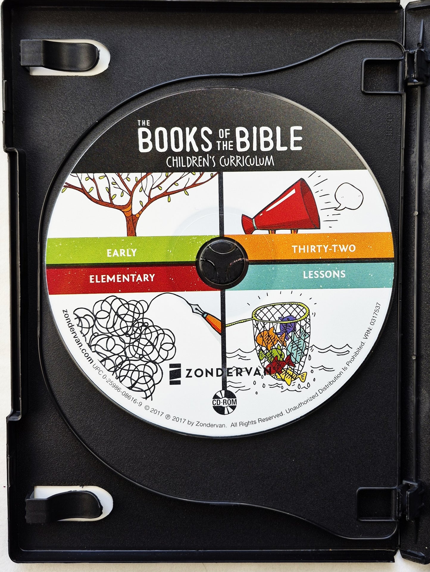 Die Bücher der Bibel Kinderlehrplan CDRom von Zondervan (Neu, 2017)