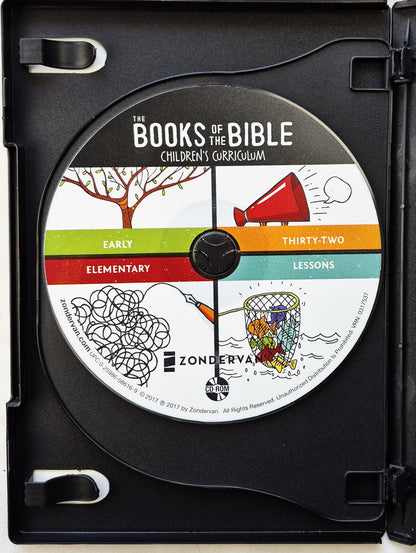 Die Bücher der Bibel Kinderlehrplan CDRom von Zondervan (Neu, 2017)