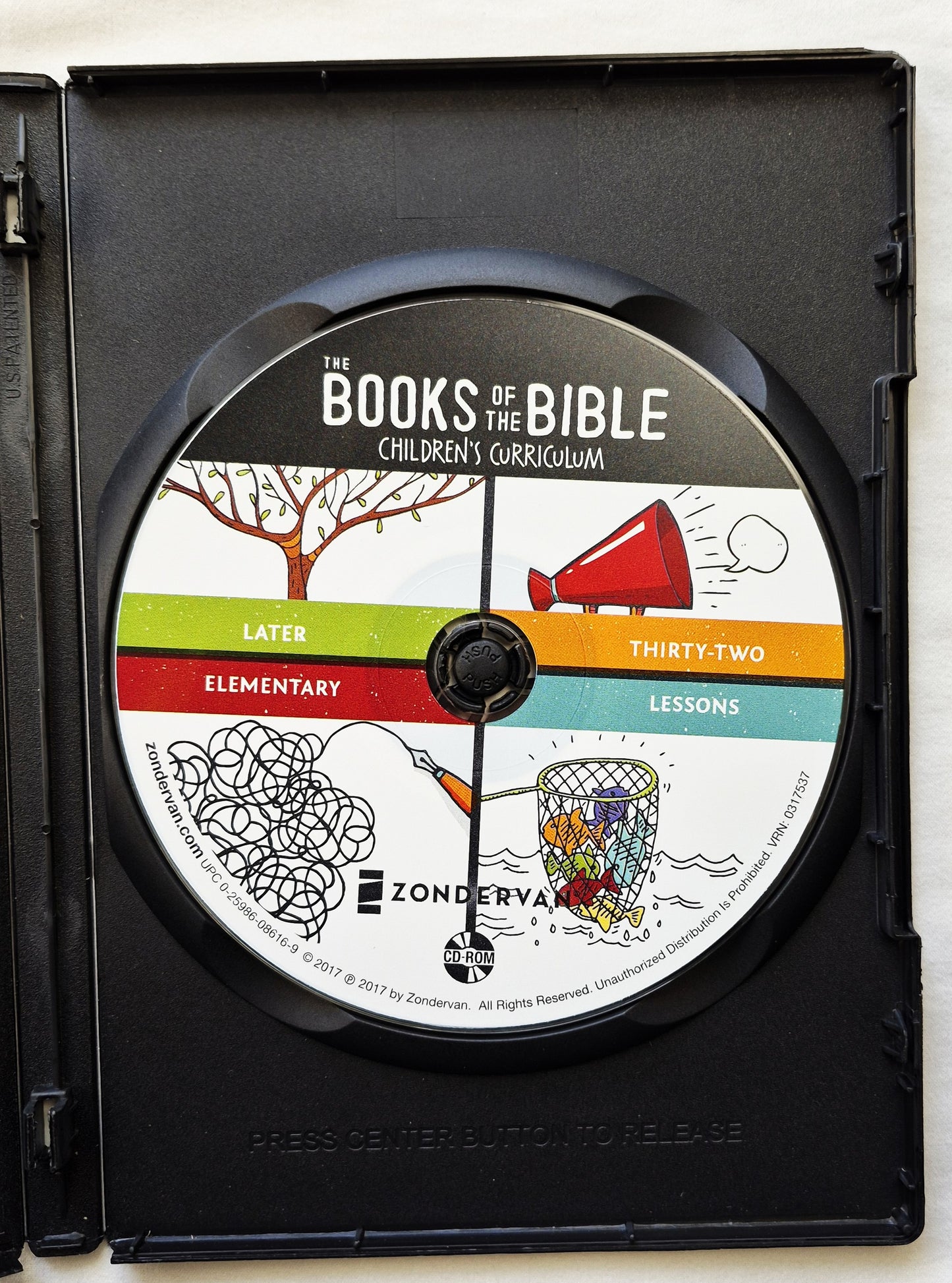 Die Bücher der Bibel Kinderlehrplan CDRom von Zondervan (Neu, 2017)