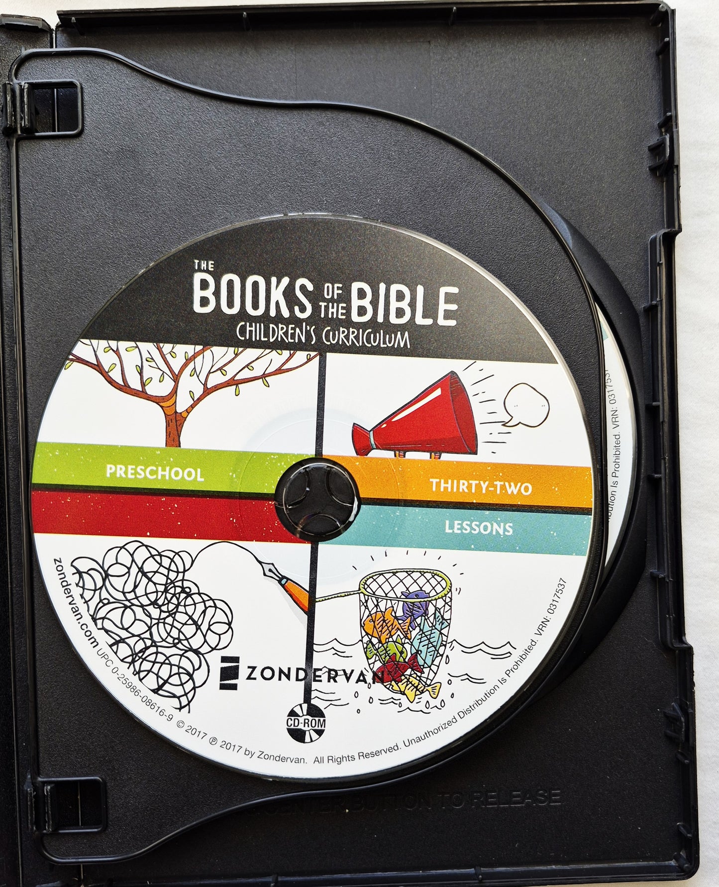 Die Bücher der Bibel Kinderlehrplan CDRom von Zondervan (Neu, 2017)