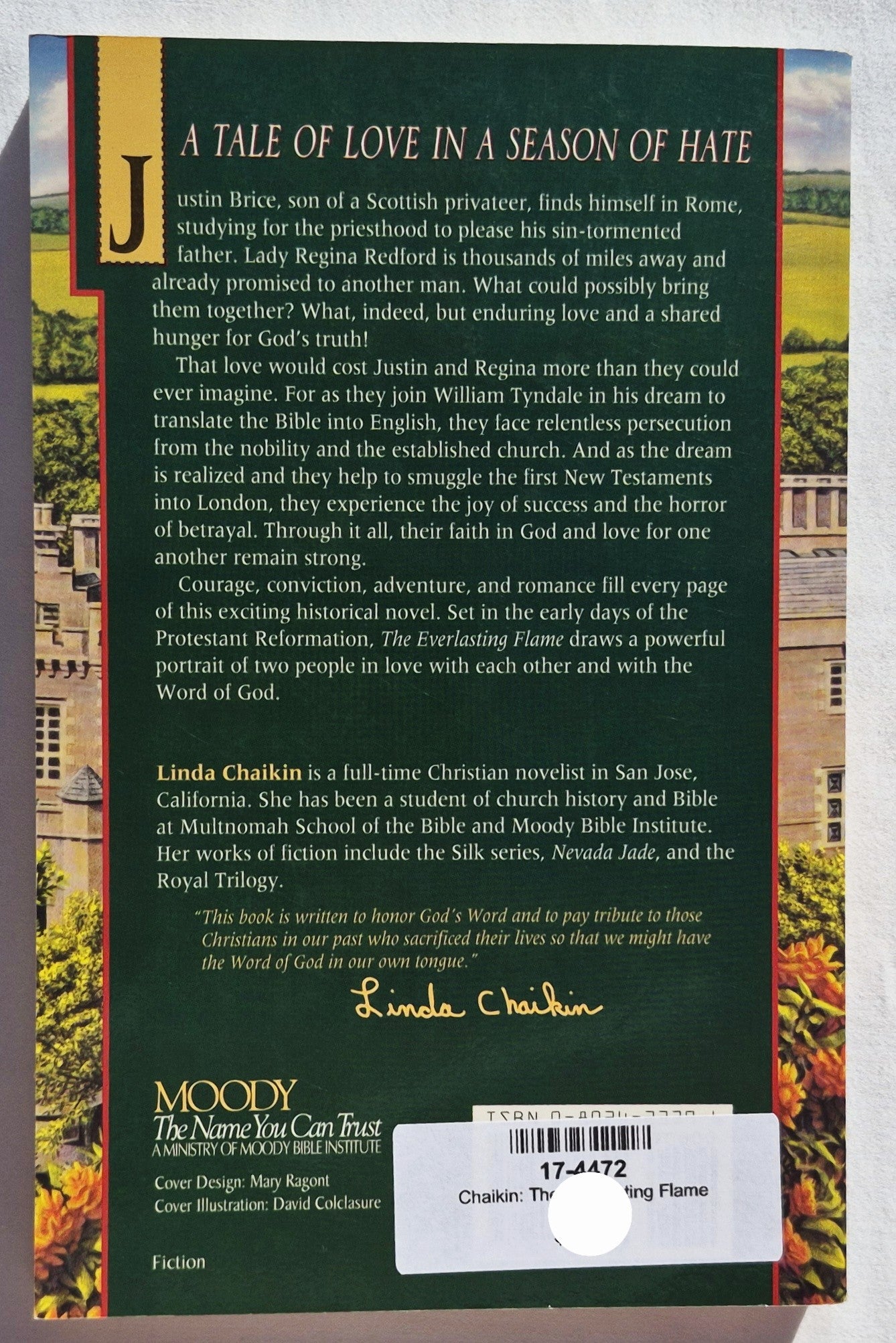 Die ewige Flamme von Linda Chaikin (Sehr gut, 1995, Taschenbuch, 244 Seiten, Moody Press)