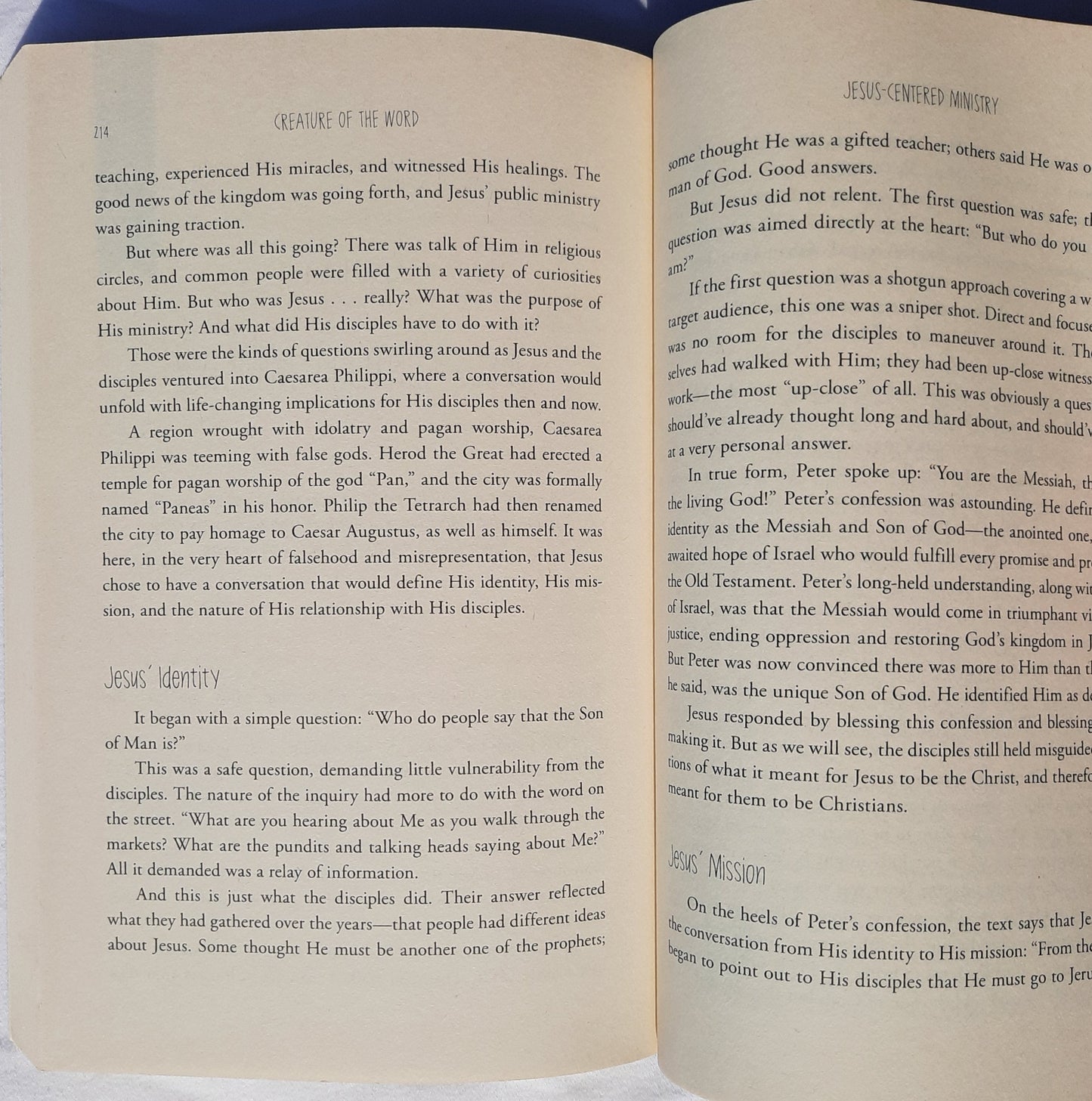 Creature of the Word by Matt Chandler; Josh Patterson; Eric Geiger (Very good, Pbk, 2012, B&H Publishing, 242 pages)