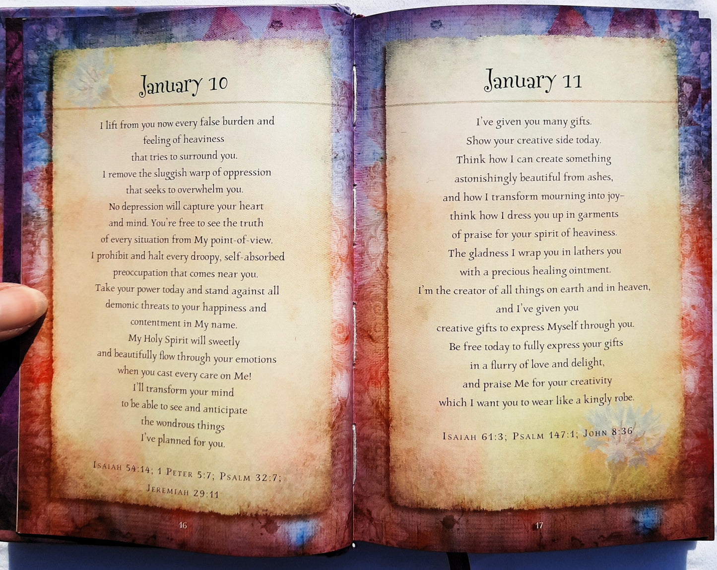 Talk to Me Jesus: 365 Daily Devotions by Marie Chapian (Good, 2015, HC, 384 pages, Broadstreet Pub.)