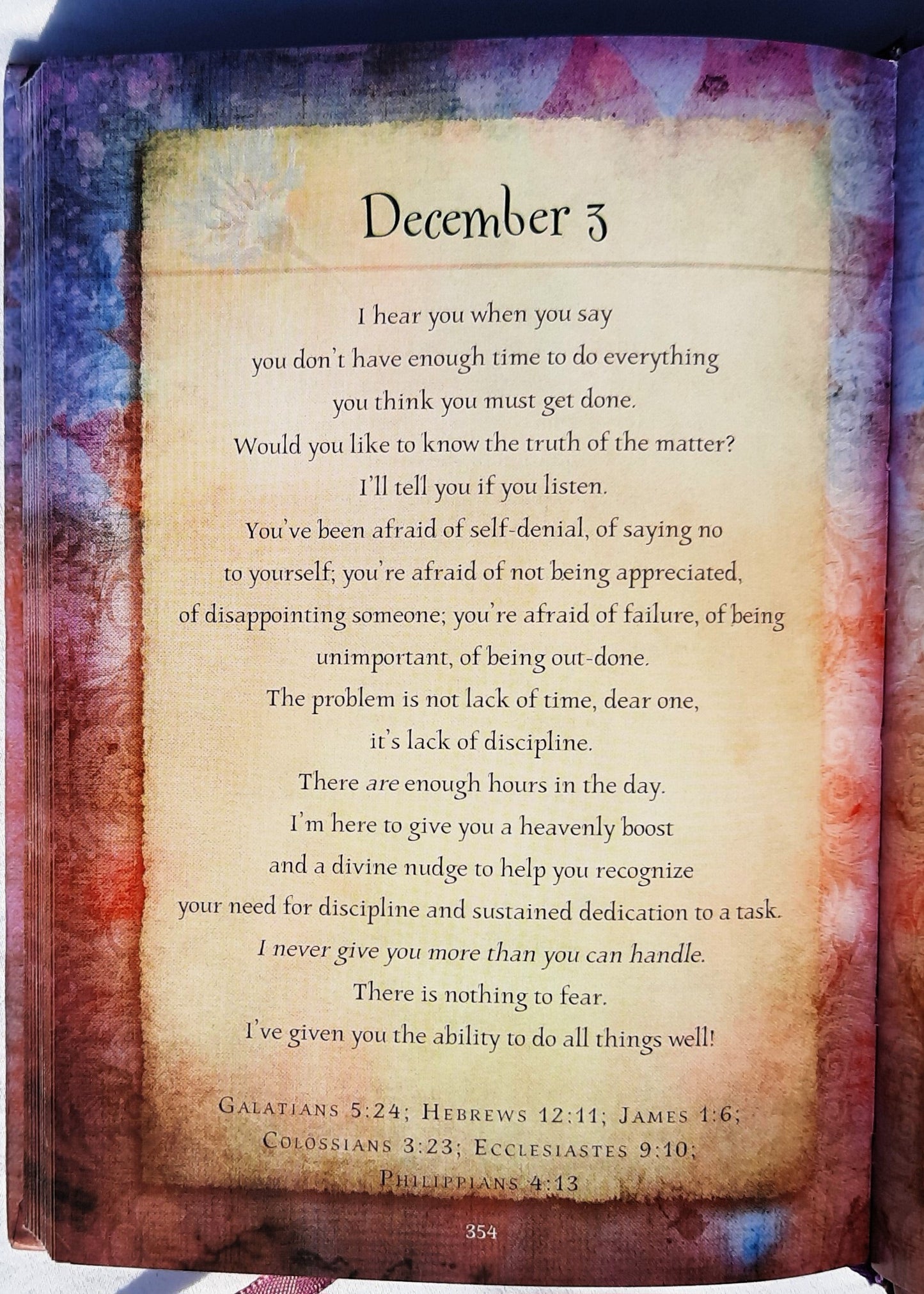 Talk to Me Jesus: 365 Daily Devotions by Marie Chapian (Good, 2015, HC, 384 pages, Broadstreet Pub.)