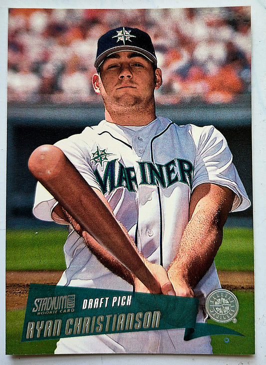 TOPPS 2000 Stadium Club Ryan Christianson Seattle Mariners #239 Baseballkarte