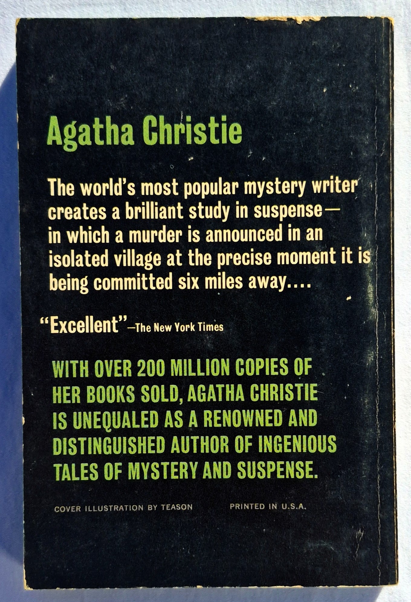 Mord im Pfarrhaus von Agatha Christie (Sehr gut, 1966, Taschenbuch, 224 Seiten, Dell Books)