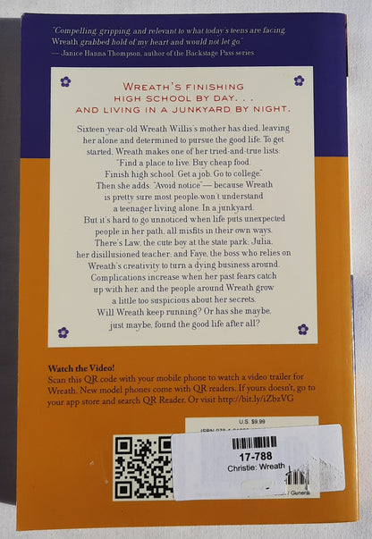 Wreath by Judy Christie (New, Pbk, 2011, Barbour, 286 pages)