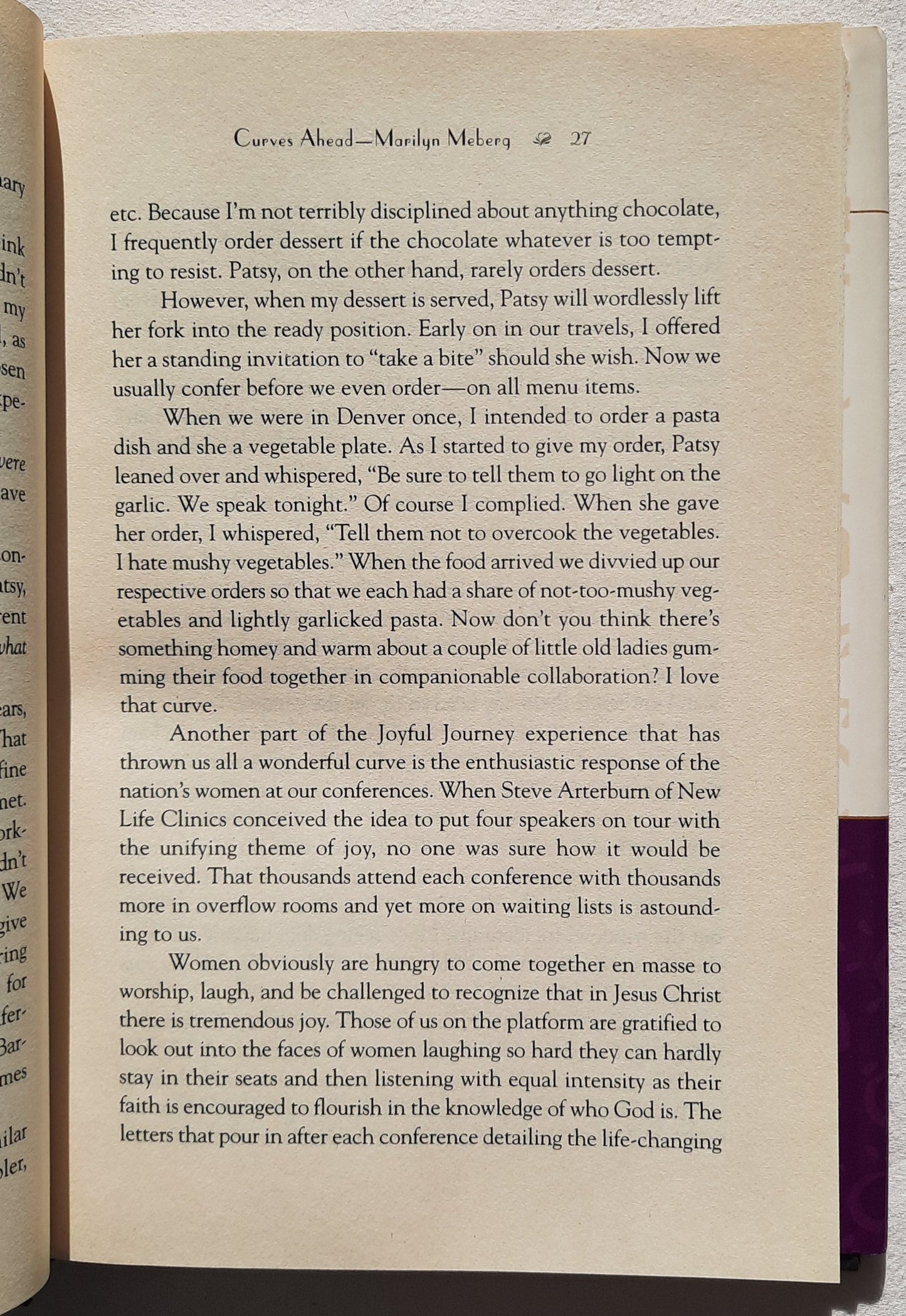 The Joyful Journey by Patsy Clairmont, Barbara Johnson, Marilyn Meberg, Lucy Swindoll (Very good, 1997, HC, 200 pages, Zondervan)