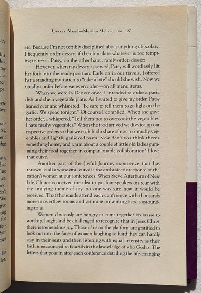 The Joyful Journey by Patsy Clairmont, Barbara Johnson, Marilyn Meberg, Lucy Swindoll (Very good, 1997, HC, 200 pages, Zondervan)