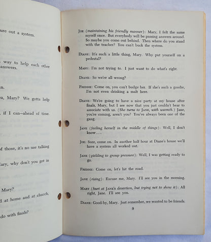 Daniel and the Tempter Play by Robert H. Clausen (Very good, 1964, Pbk, 40 pages, Broadman Press)