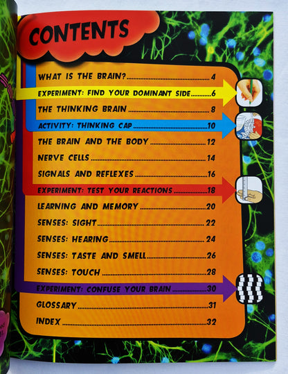 Brilliant Brain: Come to Grips with Your Gray Matter! by Anna Claybourne (Body Works, Neu, 2013, Pbk, 32 Seiten, QEB Publishing) QEB Publishing)
