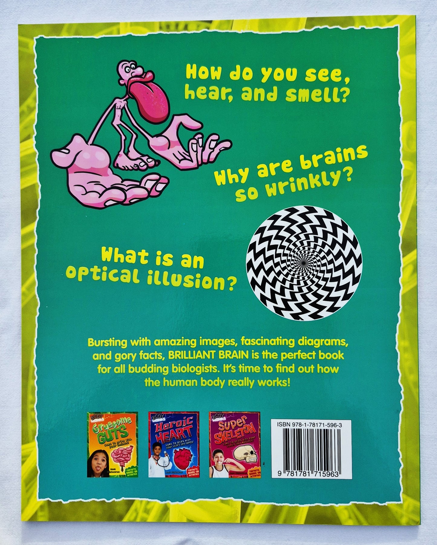 Brilliant Brain: Come to Grips with Your Gray Matter! by Anna Claybourne (Body Works, Neu, 2013, Pbk, 32 Seiten, QEB Publishing) QEB Publishing)