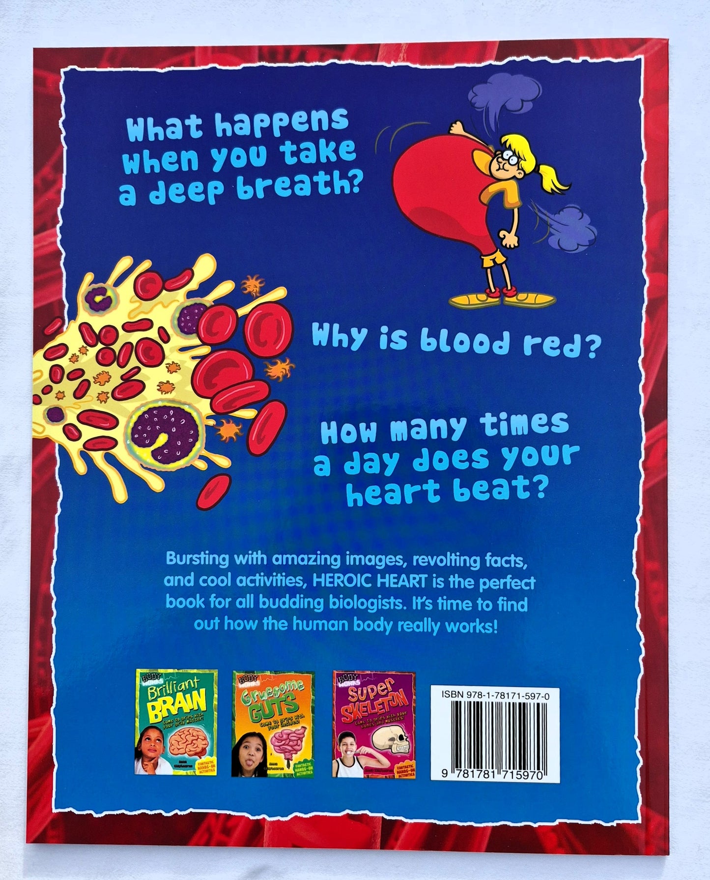Heroic Heart: Come to Grips with Your Heart and Lungs! von Anny Claybourne (Body Works, Neu, 2013, Pbk, 32 Seiten, QEB Publishing)