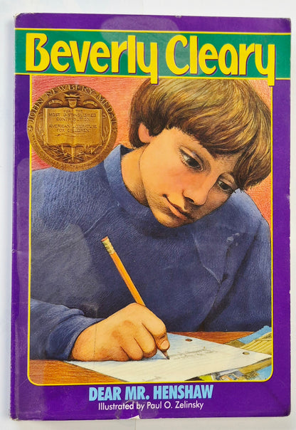 Dear Mr. Henshaw by Beverly Cleary; Paul O. Zelinksy (Good, 1994, Pbk, 134 pages, Avon Camelot)