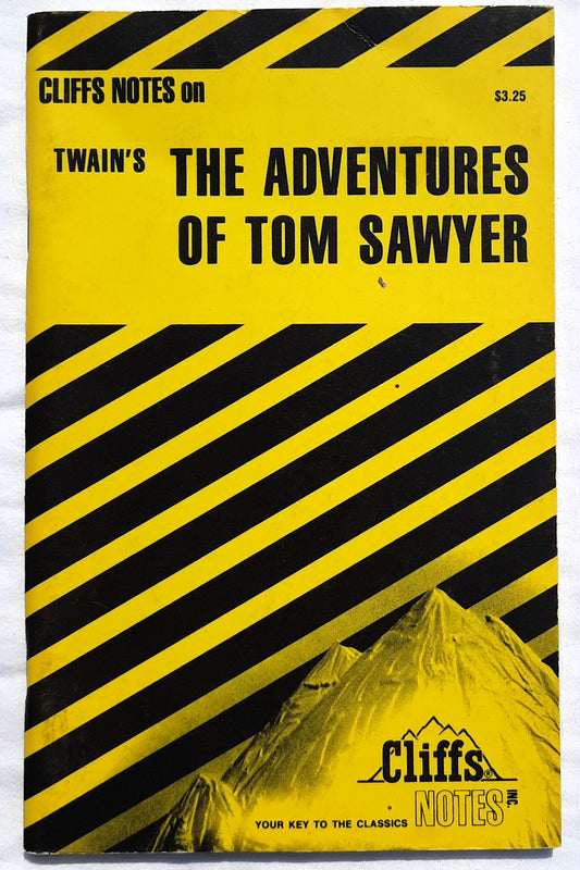 The Adventures of Tom Sawyer by Mark Twain (Good, 1967, Pbk, 88 pages, Cliffs Notes)