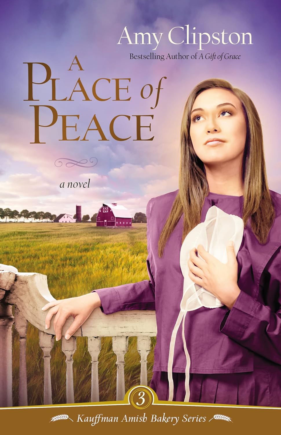 A Place of Peace#3 by Amy Clipston (Kauffman Amish Bakery, 2011, Pbk, 329 pgs)