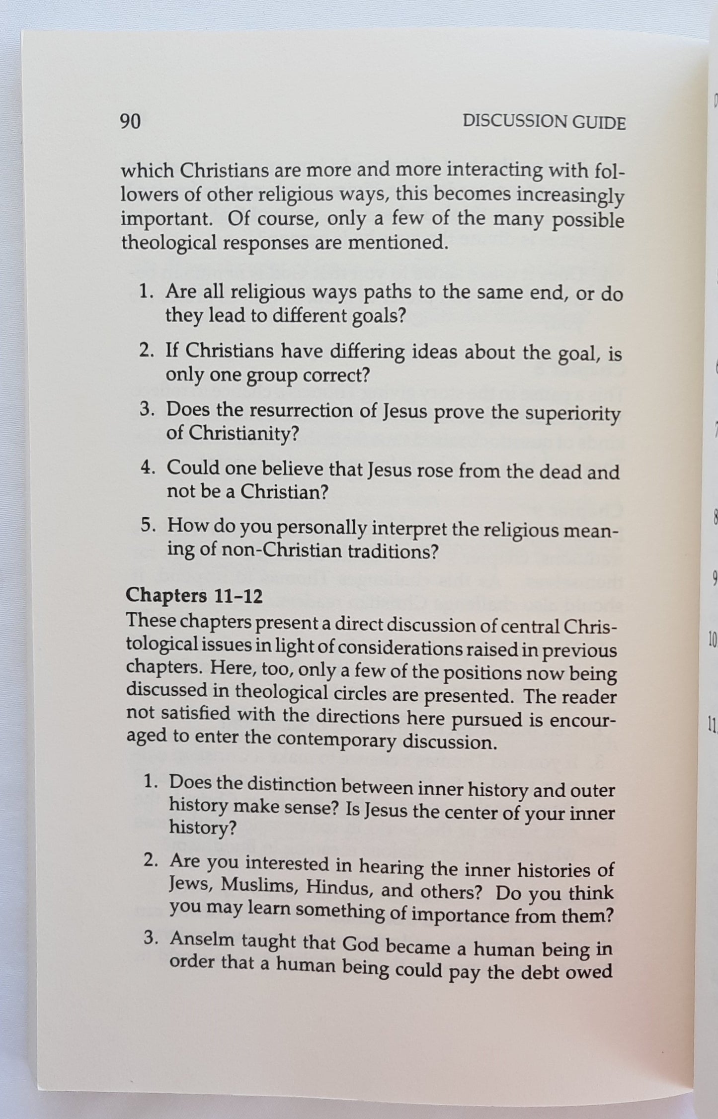 Doubting Thomas: Christology in Story Form by John B. Cobb, Jr. (Very Good, 1992, Pbk, 96 pages, Crossroad)