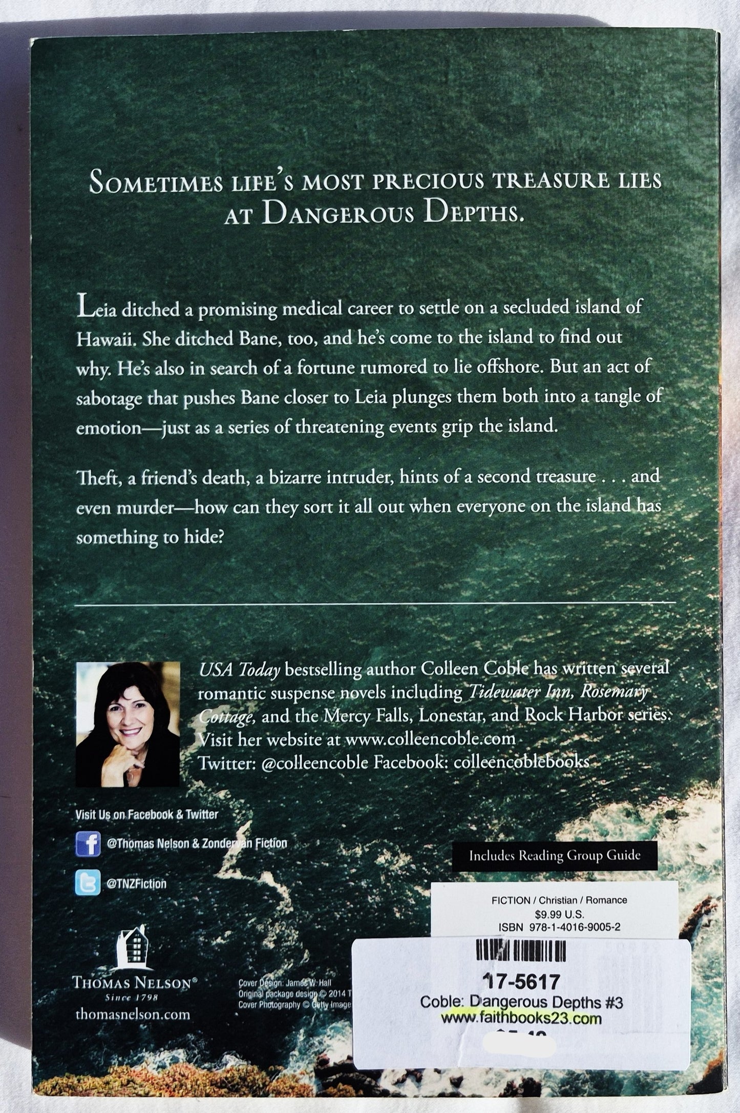 Dangerous Depths von Colleen Coble (Aloha Reef #3, Sehr gut, 2006, Taschenbuch, 293 Seiten, Thomas Nelson)