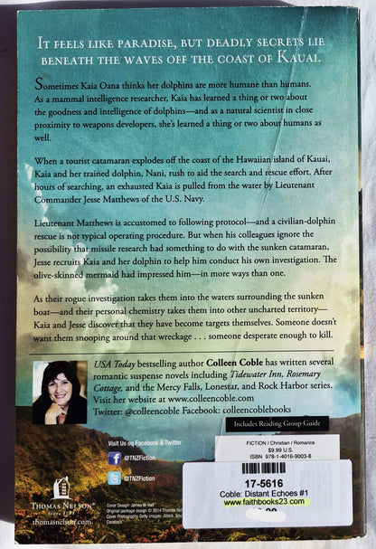 Distant Echoes von Colleen Coble (Aloha Reef #1, Sehr gut, 2005, Taschenbuch, 304 Seiten, Thomas Nelson)