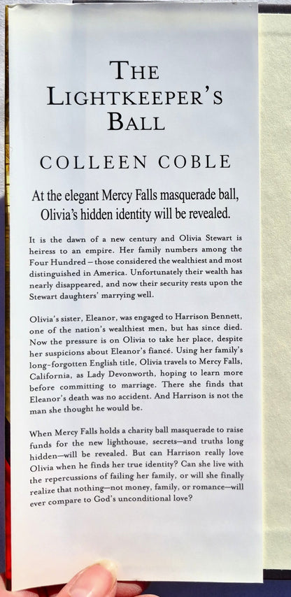 Der Leuchtturmwärterball von Colleen Coble (Mercy Falls #3, sehr gut, 2011, gebunden, 392 Seiten, Thomas Nelson)