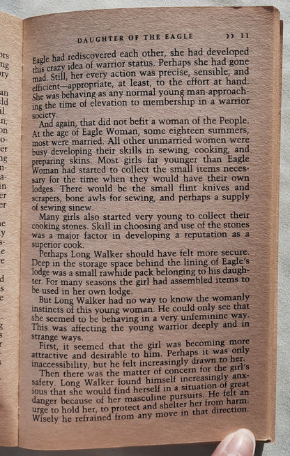 Daughter of the Eagle by Don Coldsmith (The Spanish Bit Saga #6, Good, 1988, Pbk, 194 pages, Bantam Books)