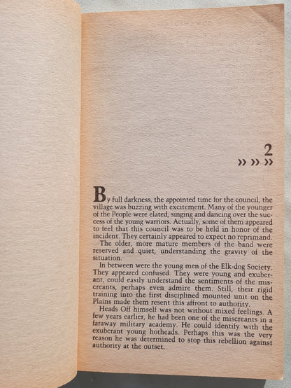 The Elk-Dog Heritage by Don Coldsmith (The Spanish Bit Saga #2, Good, 1987, Pbk, 198 pages, Bantam Books)