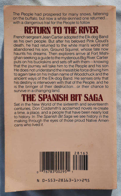 Return to the River by Don Coldsmith (The Spanish Bit Saga #11, Good, 1989, Pbk, 180 pages, Bantam Books)